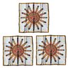 Image 1 : 3x Vintage Skemo Eleanor Paine first Nations Sun Mask Scarves