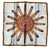Image 2 : 3x Vintage Skemo Eleanor Paine first Nations Sun Mask Scarves