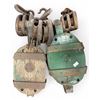 Image 1 : 6x Vintage Block & Tackle Pulleys