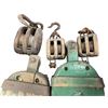 Image 2 : 6x Vintage Block & Tackle Pulleys