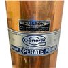 Image 2 : Vintage General Model A-704 Copper Fire Extinguisher