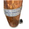 Image 3 : Vintage General Model A-704 Copper Fire Extinguisher