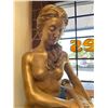 Image 2 : Vintage Nude Woman Art Nouveau Style Life Size Water Fountain