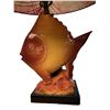 Image 3 : Mid Century Modern Ceramic Fish Lamp