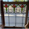 Image 1 : Vintage Stain Glass Window Panel