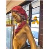 Image 2 : Vintage Nude Woman Art Nouveau Style Life Size Standing Floor Lamp