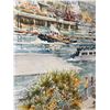 Image 5 : Vintage Fred Schaefer Signed L.E.P. 1/100 " A Working Day On The River"