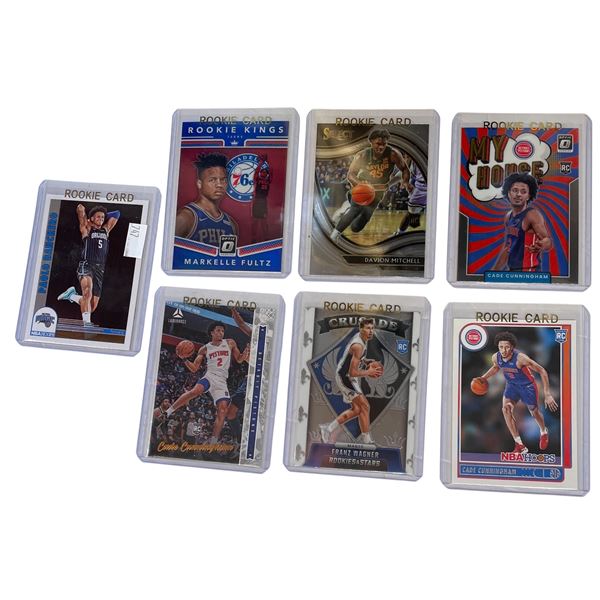 Assorted Collectible Basket-Ball Cards (Mostly Rookies)