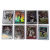 Image 1 : 8x Foot Ball Cards (Mostly Rookie Cards): Trevor Lawrence, Jaylen Waddle, Jayden Daniels, & More