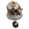 Image 4 : 1978 Premium Potter's Canadian Whiskey Alaskan Child & Dog Porcelain Bottle