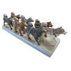 Image 3 : 1969 Potter's Canadian Whiskey "Eskimo Dog Sled" Porcelain Bottle
