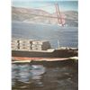 Image 3 : Framed Print Of The Panama Boat Under San Francisco Bridge