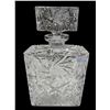 Image 1 : Vintage Pin Wheel Crystal Decanter