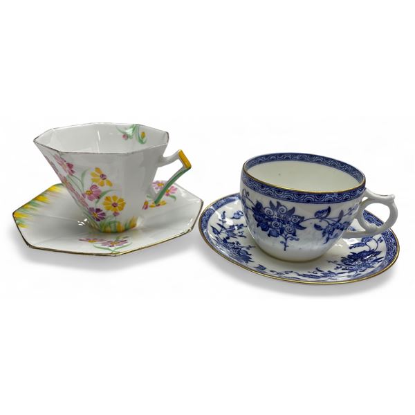 2x  Vintage Tea Cups &  Saucers : Melba & Ttsumo