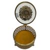 Image 2 : Vintage Glass Top Padded Container