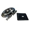 Image 1 : 2x First Nations Collectibles: Leather Wallet & Metal Frog Bowl