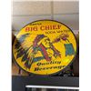 Image 2 : Hand Made "Drink Big Chief Soda Water" Sign On Board