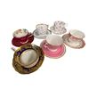 Image 1 : 12x Pieces Of Vintage Teacups & Saucers: Aynsley & Hammersley & Co.