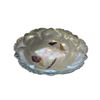Image 1 : Antique Hand Painted Iridescent Bowl Marked 16. On Bottom