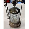 Image 2 : Antique Pickle Castor With Duncan "Late Block" Glass Jar