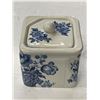 Image 2 : Vintage Charlotte Burleigh Floral Square Tea Pot
