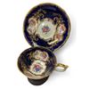 Image 1 : Vintage Aynsley "Aristocrat" Hand Painted Tea Cup & Saucer With Stand