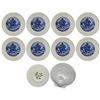 Image 1 : 10 Vintage Plates: 2x Spode & 8x Coalport