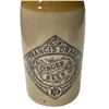 Image 2 : Antique Francis Drake Nova Scotia Ginger Beer Stoneware Bottle