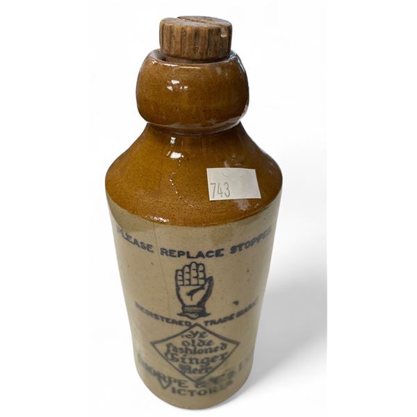 Antique Thorpe & Co. Ltd Victoria Ginger Beer Bottle