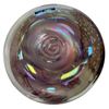 Image 2 : 1984 Artist Signed Hand Blown Oil Lamp Mount St. Helens Ash Glass