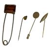 Image 3 : Vintage Variety: Hat Pins, Scissors, & Abalone Finger Nail Cleaner