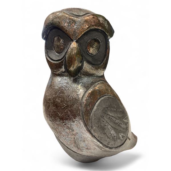 Vintage Brien Foerster Hand Made Pottery Owl