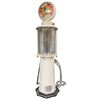 Image 3 : White Rose Themed Gas Pump Liquor Dispenser