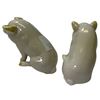 Image 3 : 2x Vintage Belleek Pig Figurines