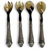 Image 1 : 4x Vintage Horn Carved Utensils