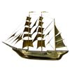 Image 2 : Vintage Brass Sail Ship