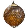 Image 2 : 2x Hollywood Regency Era Cherub Themed Hobnail Shade Lamps