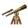 Image 2 : Vintage Marine Brass Table Top Telescope