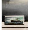 Image 2 : Limited Edition RMS Empress Of Ireland Commemorative Framed Lithograph & Stamp