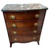 Image 2 : 2x Vintage Glass Top Furniture Pieces: The Gallery Nightstand & 4 Drawer Dresser
