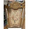 Image 2 : Beautiful 18th Century French Tapestry 3 Panel Mirror Privacy Screen
