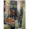 Image 2 : Vintage Buu Buu Signed Original Oil On Canvas Painting