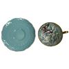 Image 3 : Rare Vintage Aynsley Hand Painted Butterfly Tea Cup & Saucer