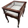 Image 2 : Glass Flip Top Display Table With Single Padded Drawer