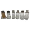 Image 2 : 10x Sterling Silver Capped Salt/Pepper Shakers