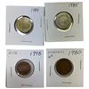 Image 2 : Assorted World Coins: Denmark, Britain, Italy, France, & More