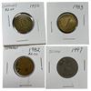Image 2 : Assorted World Coins: Sweden, Britain, Germany, Romania, & More
