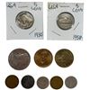 Image 3 : Assorted World Currency: 3x American $2 Bills, American Coins, & More