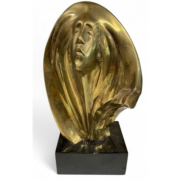 Vintage Brass Bust