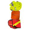 Image 2 : Vintage CP Rail Leather Bowling Bag w/ High Vis Work Gear, Etc.